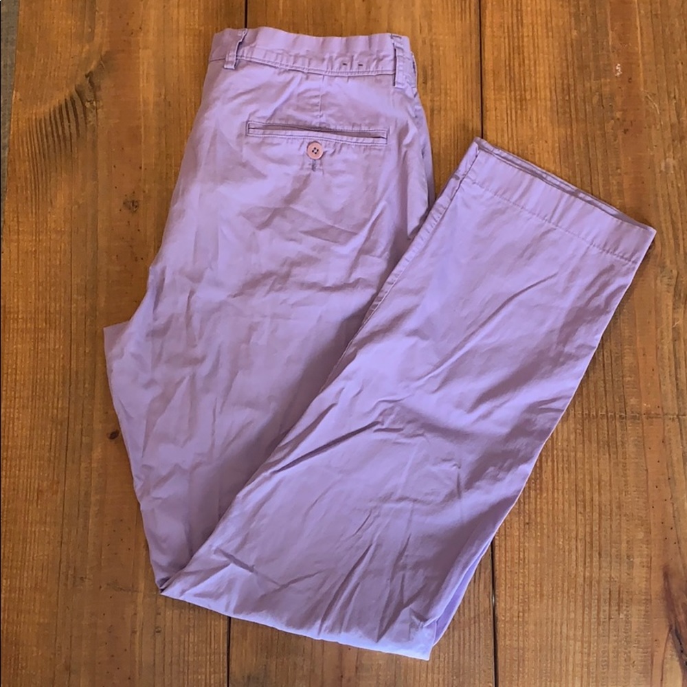 J Crew, Purple lightweight chinos, W 32 x L 32